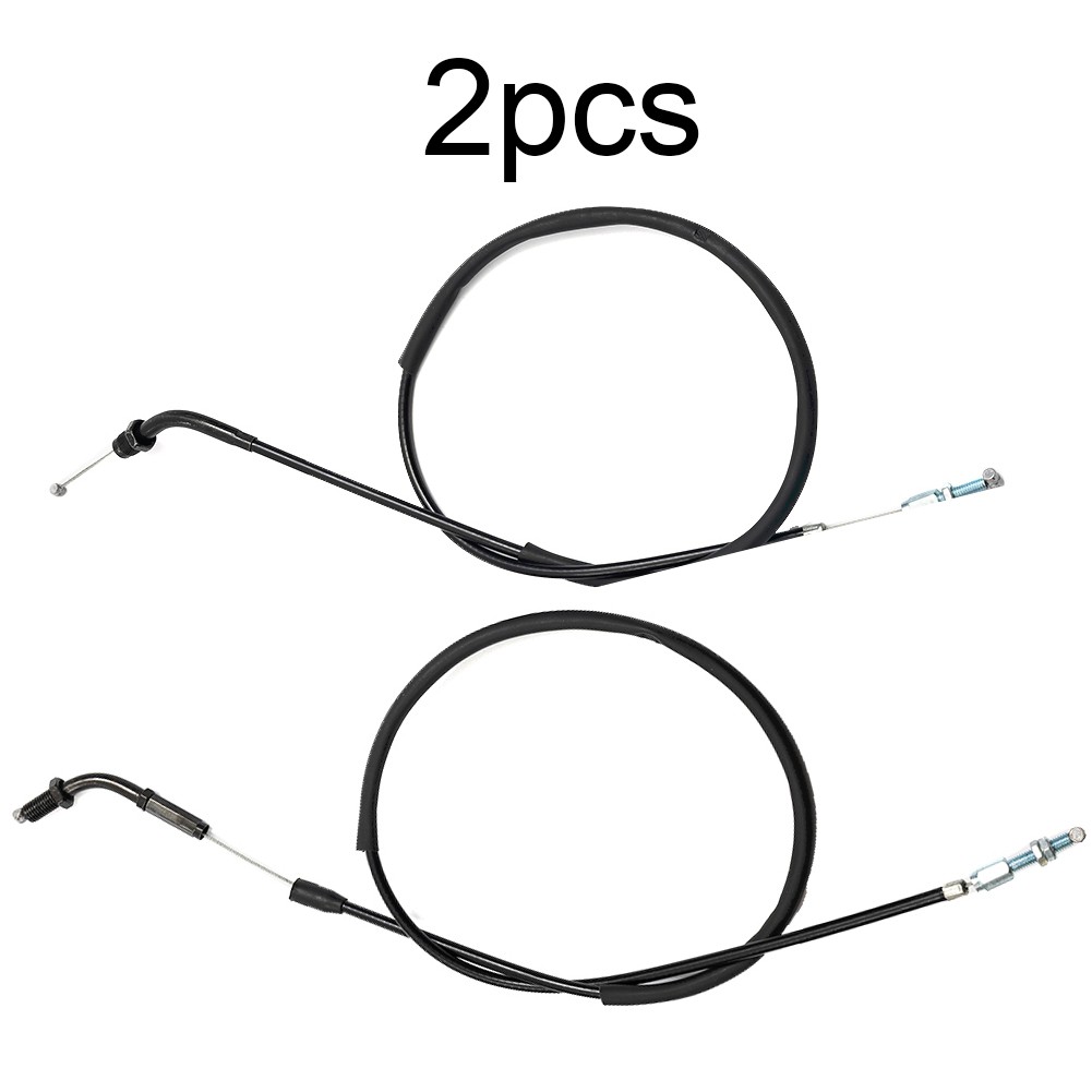 2 X Throttle Cable Push & Pull Set For Honda CB350/CL360/CB400/CB550/CB750/FT500 - Picture 12 of 13