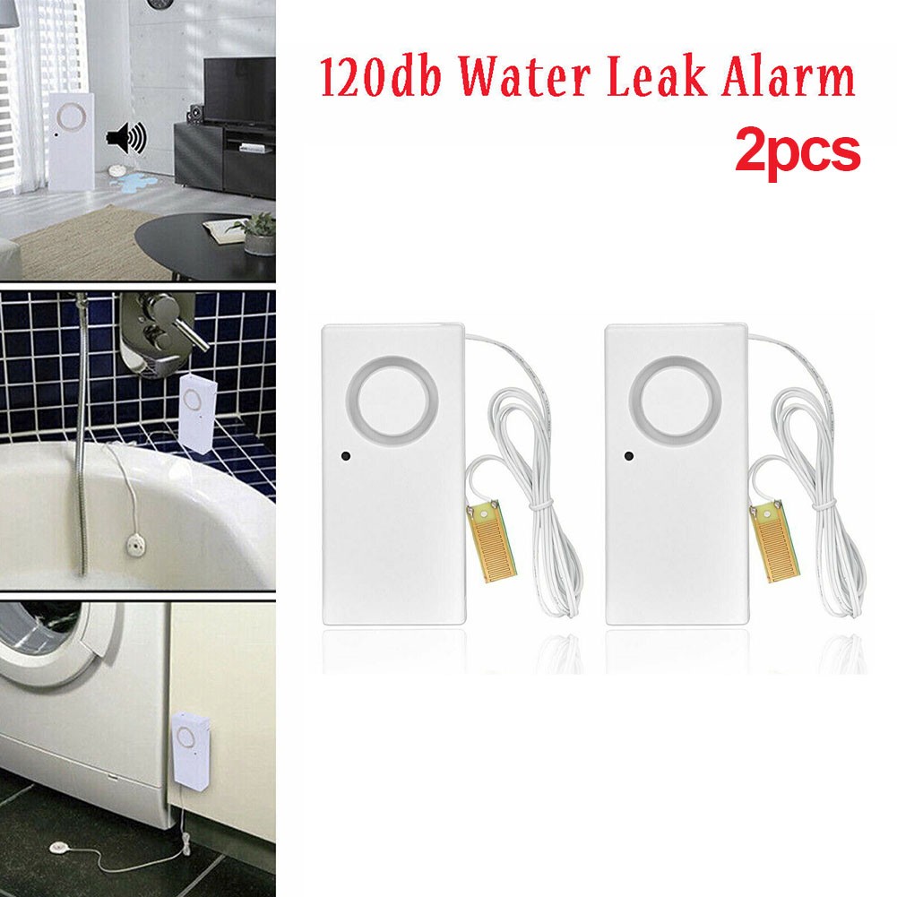 Easy Installation Water Guard Sensor for Early Water Leak Detection Pack of 2 - Picture 1 of 12