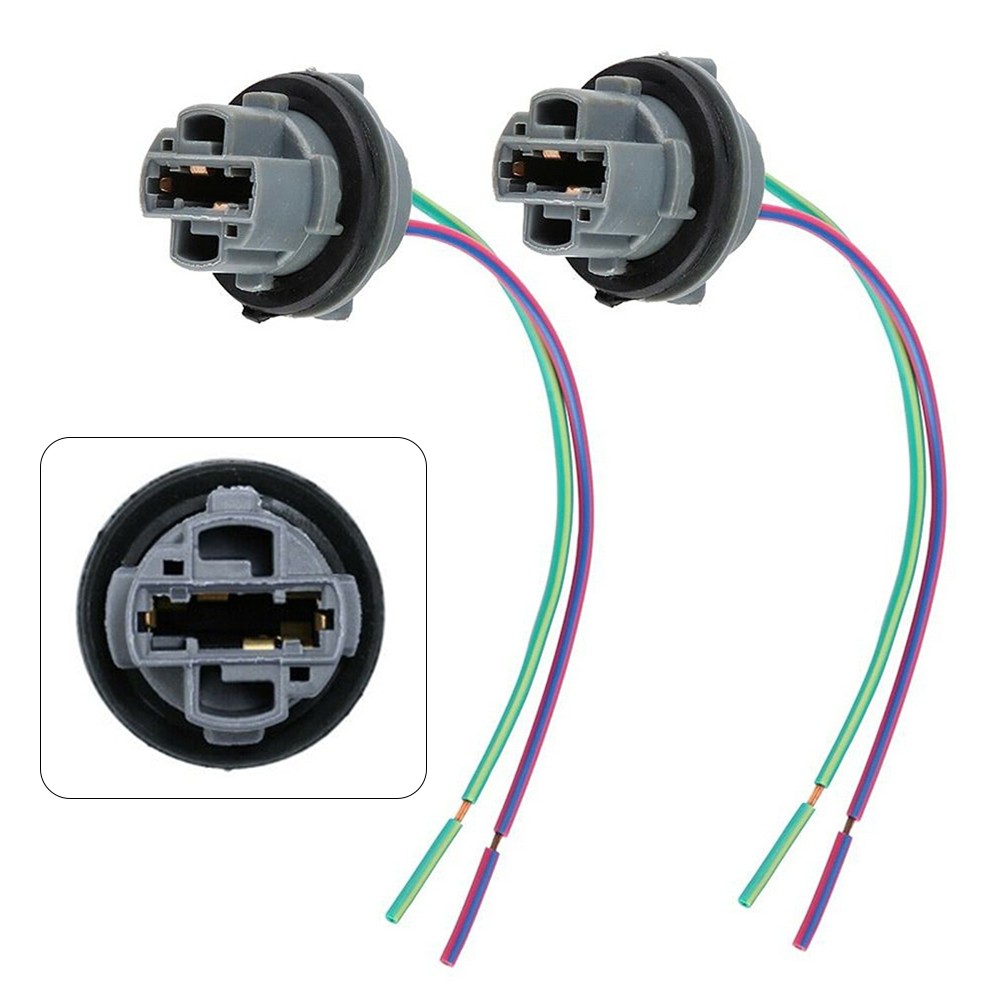 Light Bulb Socket Adapter Front Parts Vehicle 2pcs/set 7440 Accessories - Picture 2 of 12