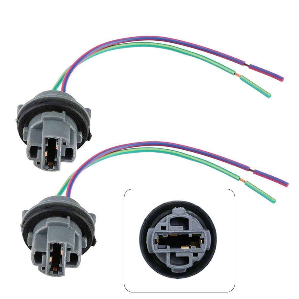 Light Bulb Socket Adapter Front Parts Vehicle 2pcs/set 7440 Accessories - Picture 1 of 12