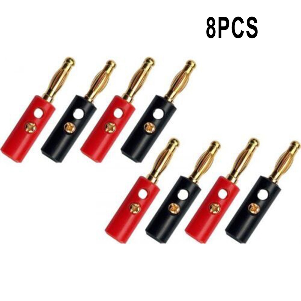 Durable 4mm Banana Plug Male Connector for Universal Audio Speaker Wire Cables - Picture 27 of 35