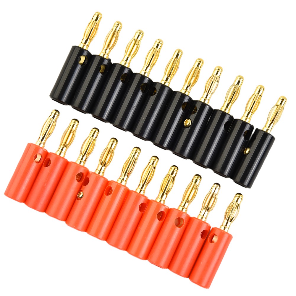 Durable 4mm Banana Plug Male Connector for Universal Audio Speaker Wire Cables - Picture 30 of 35