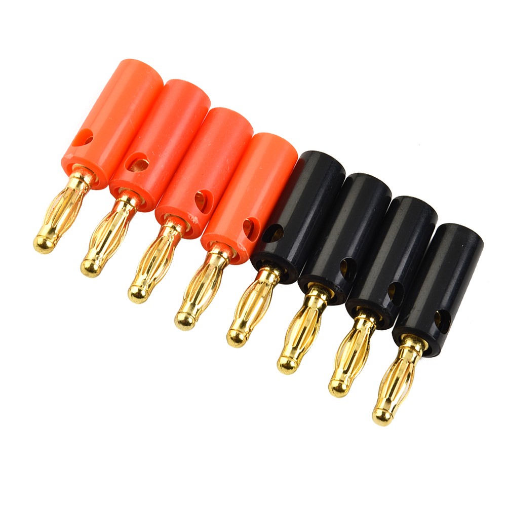 Durable 4mm Banana Plug Male Connector for Universal Audio Speaker Wire Cables - Picture 26 of 35