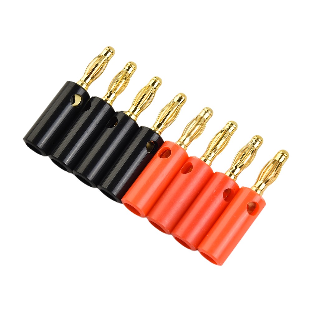Durable 4mm Banana Plug Male Connector for Universal Audio Speaker Wire Cables - Picture 24 of 35