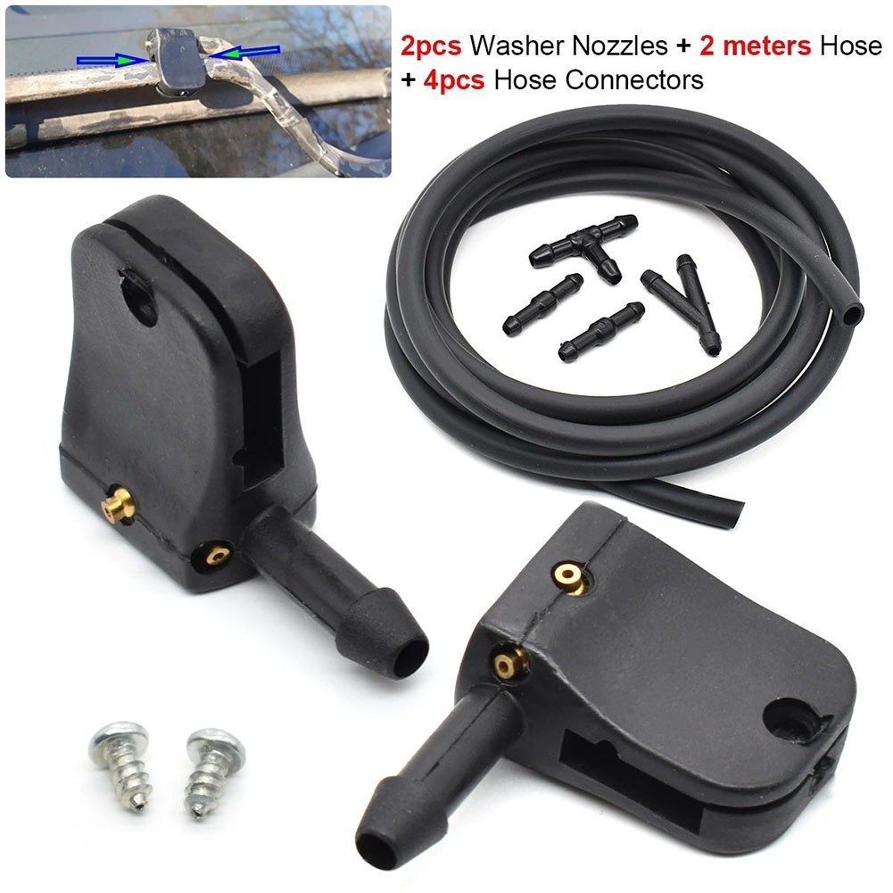 Fashion Hoses Male New Pipe Connector Hose Wiper 2004-2007 2XUniversal - Picture 3 of 9