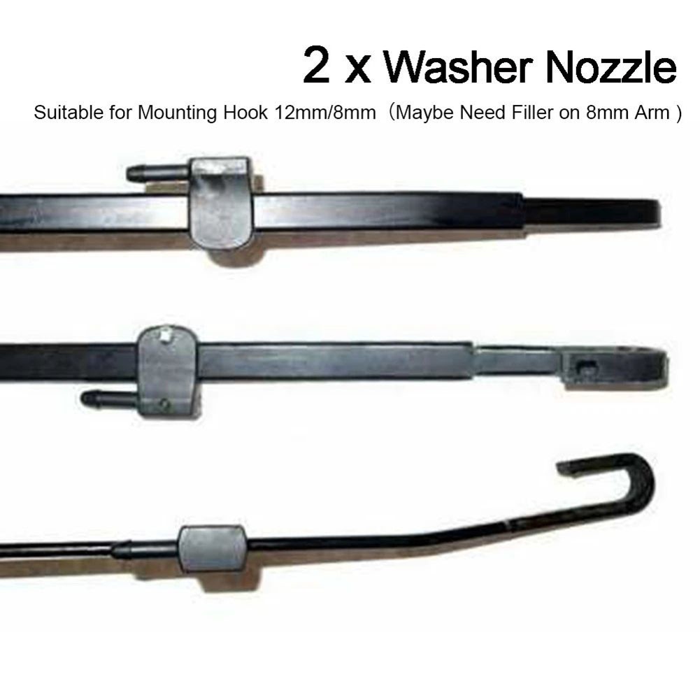 Fashion Hoses Male New Pipe Connector Hose Wiper 2004-2007 2XUniversal - Picture 9 of 9