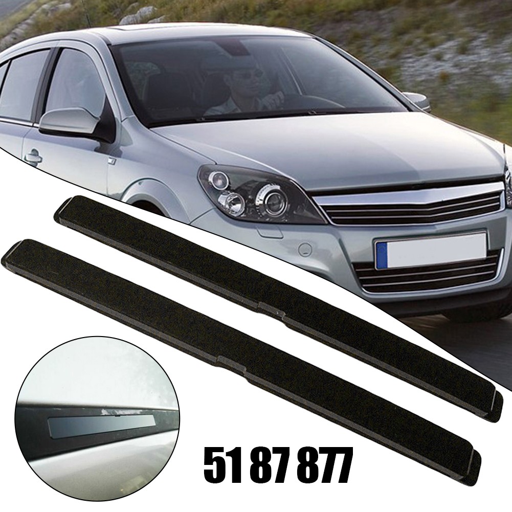 New -Plastic 2pcs Cover Roof /carrier-for -Opel Astra H -51 87 877 51 87 878 - Picture 2 of 12