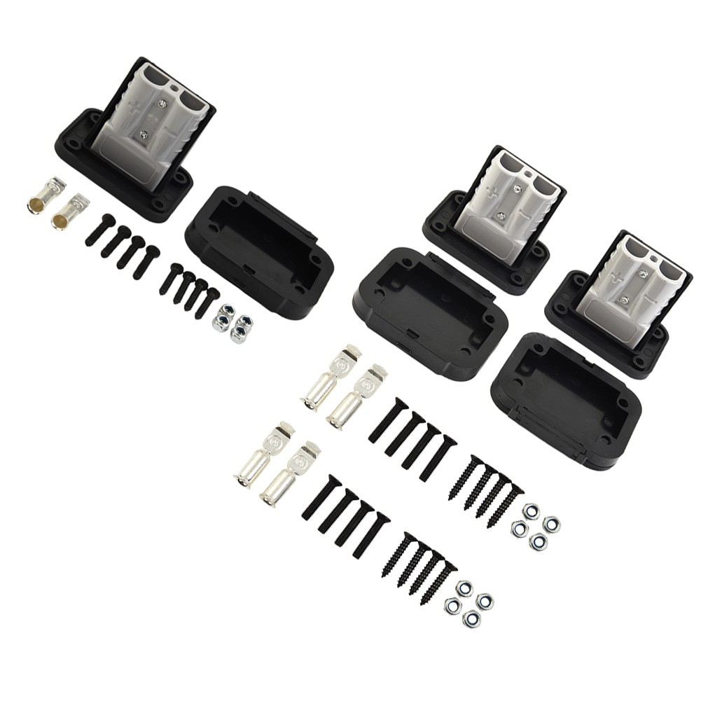 For 50A For-Anderson Prise Connecteur Montage Encastr?? Bracket-Panel-Cover - Imagen 24 de 36