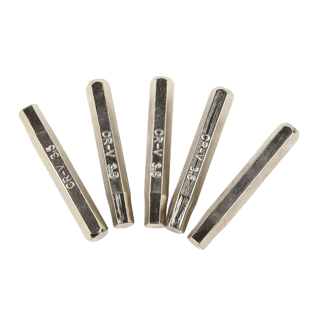Protable Screwdriver Bit Hex Power Tools Replacement Silver 28mm Length - Picture 51 of 59