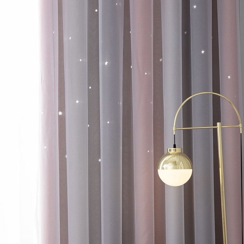 Vanne rideau officiel transparent maille tulle fil de criblage voile porte chambre