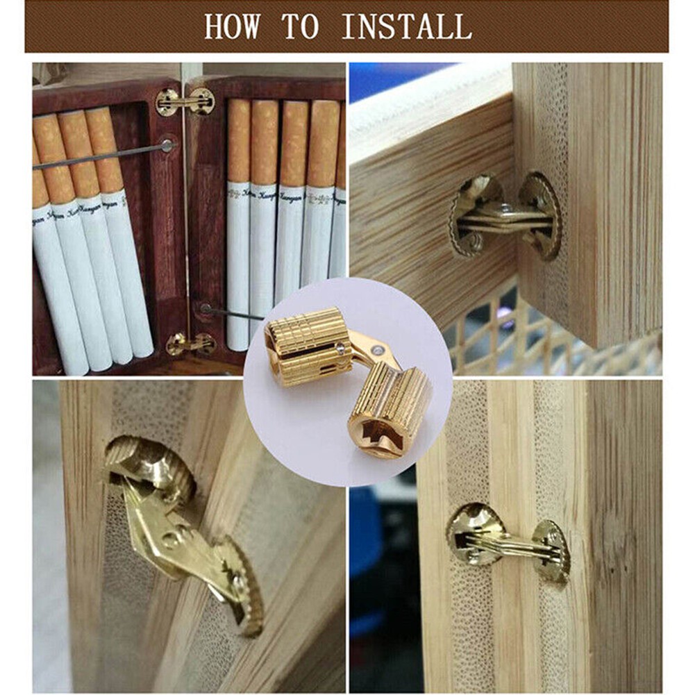 Uncompromising Quality with Brass Copper Concealed Hinge for Jewelry Box - Picture 22 of 25