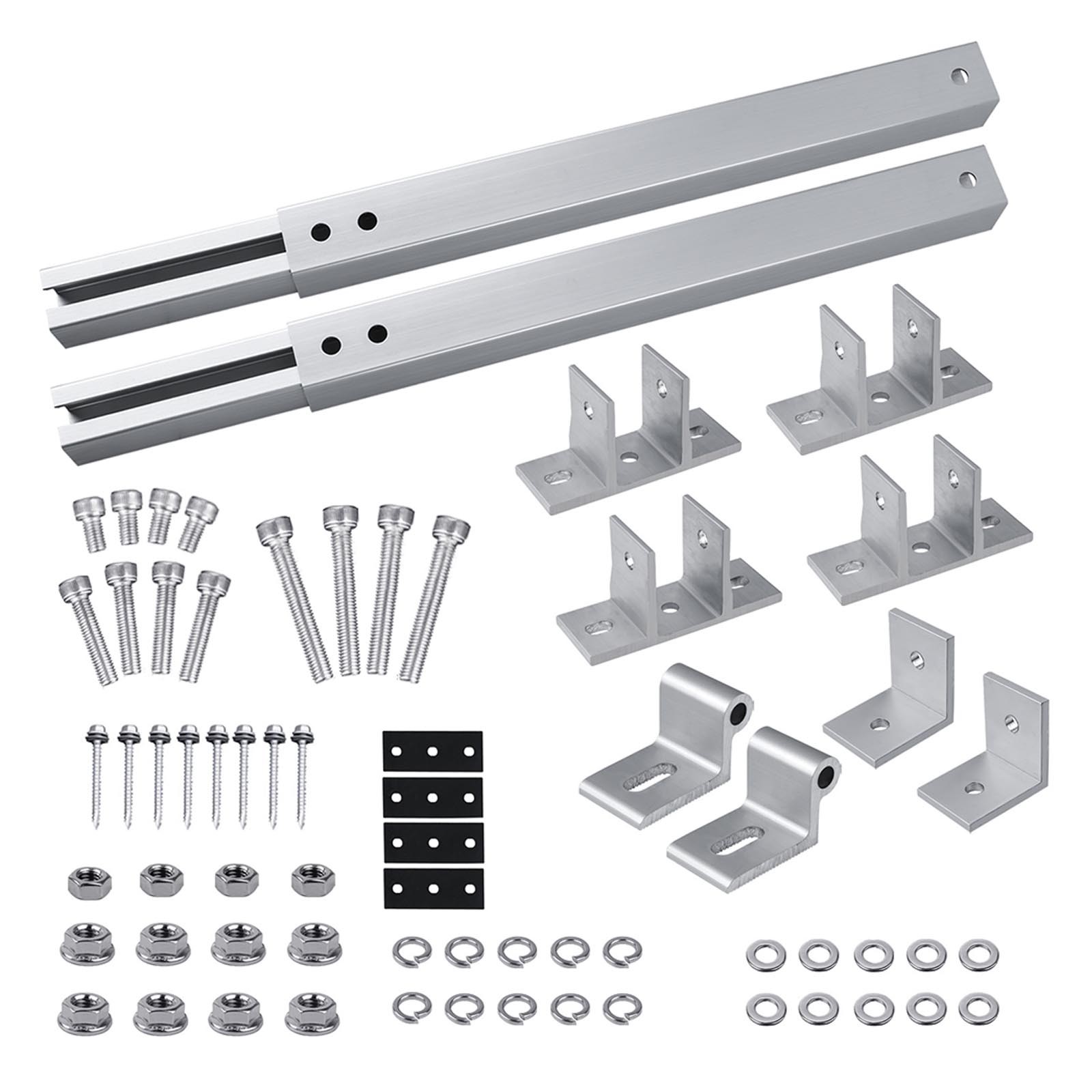 Adjustable Short Brackets Flat Roof Mounting Solar Holder Solar Panel Bracket