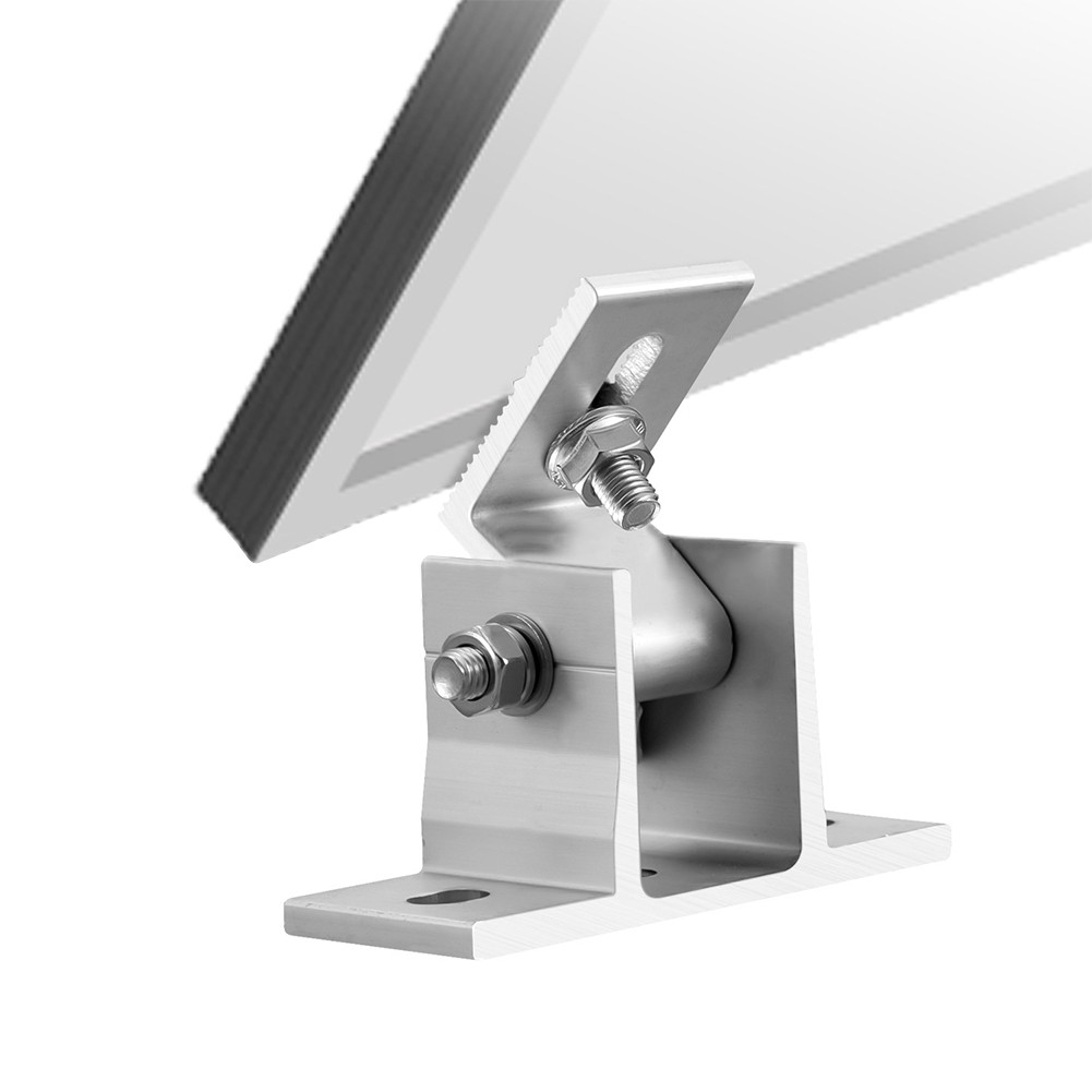 Adjustable Short Brackets Flat Roof Mounting Solar Holder Solar Panel Bracket - Photo 11/12