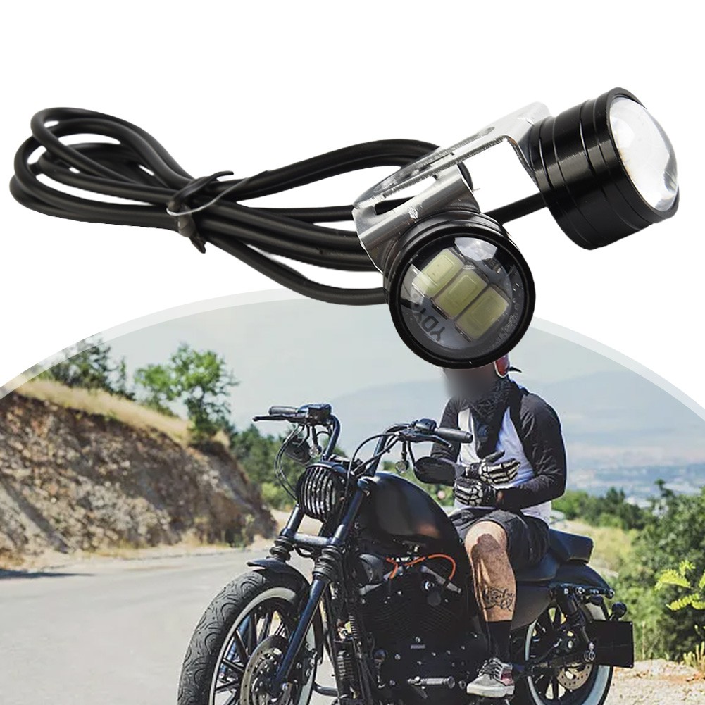 Waterproof LED Spotlight Front Light for Motorcycle Electric Motor Bike - Picture 48 of 48