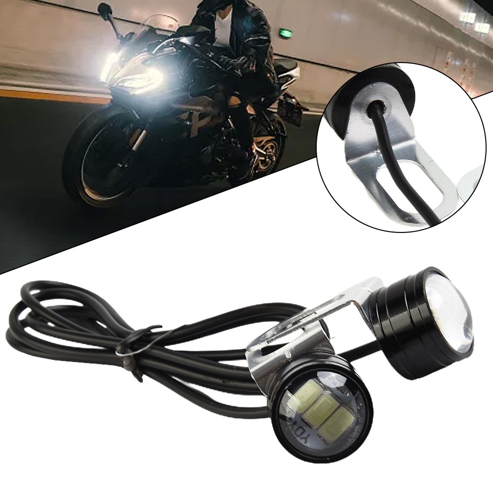 Waterproof LED Spotlight Front Light for Motorcycle Electric Motor Bike - Picture 39 of 48