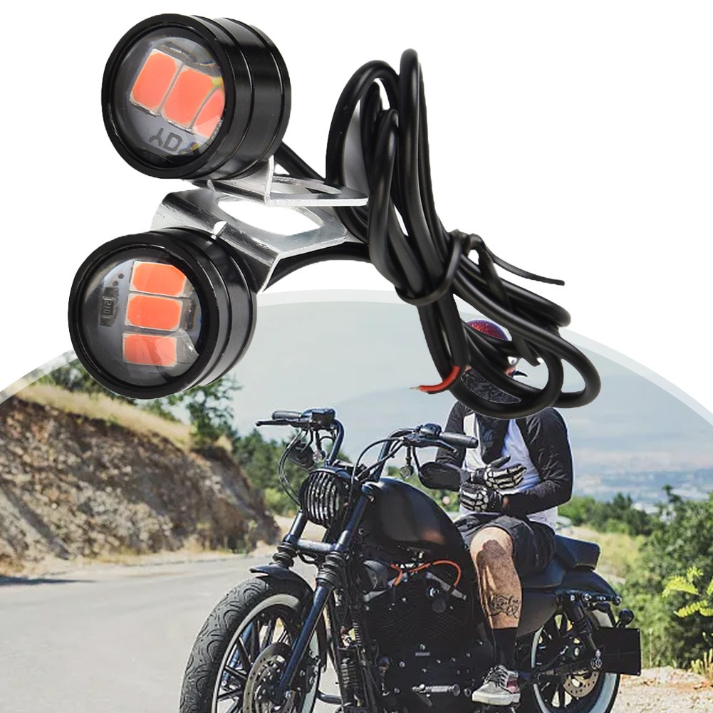 Waterproof LED Spotlight Front Light for Motorcycle Electric Motor Bike - Picture 30 of 48