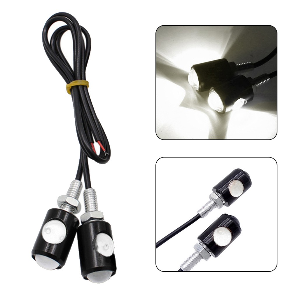 1 paire Moto Clignotants LED Feux Arrière Indicateurs pour Moto Feu arrière Personnalisé Pour