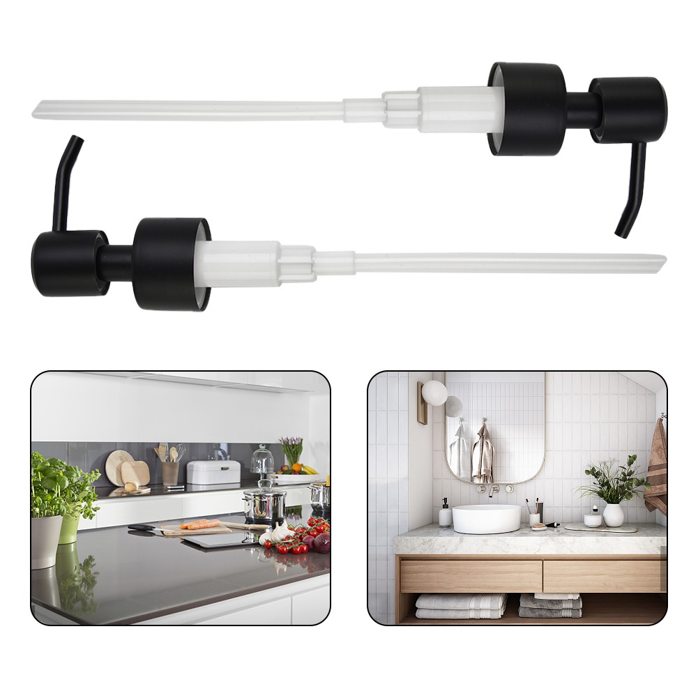 Soap Dispenser Pump Pump Head Anti-Corrosion Rust-Proof Silver/Black Home - Picture 33 of 42