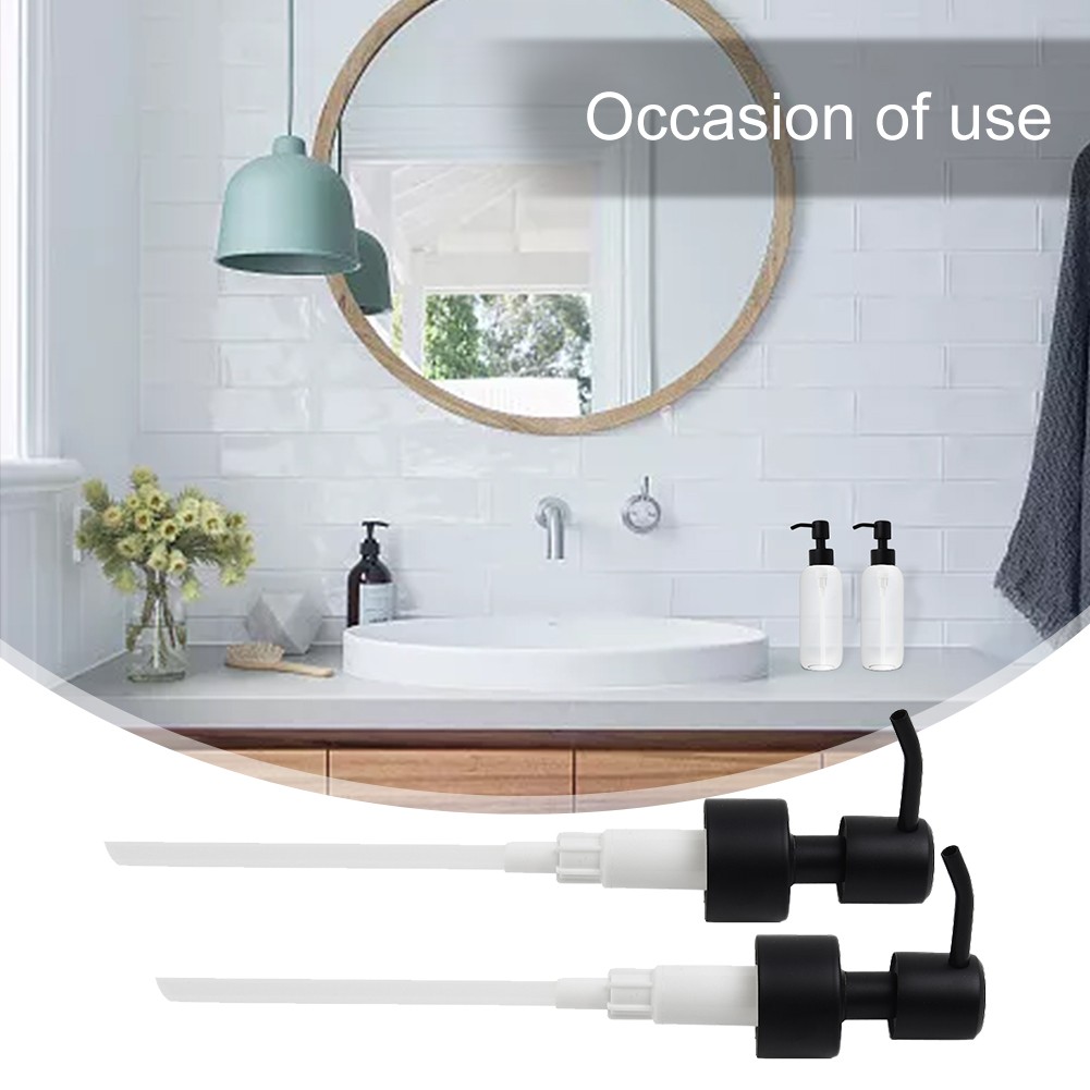 Soap Dispenser Pump Pump Head Anti-Corrosion Rust-Proof Silver/Black Home - Picture 34 of 42