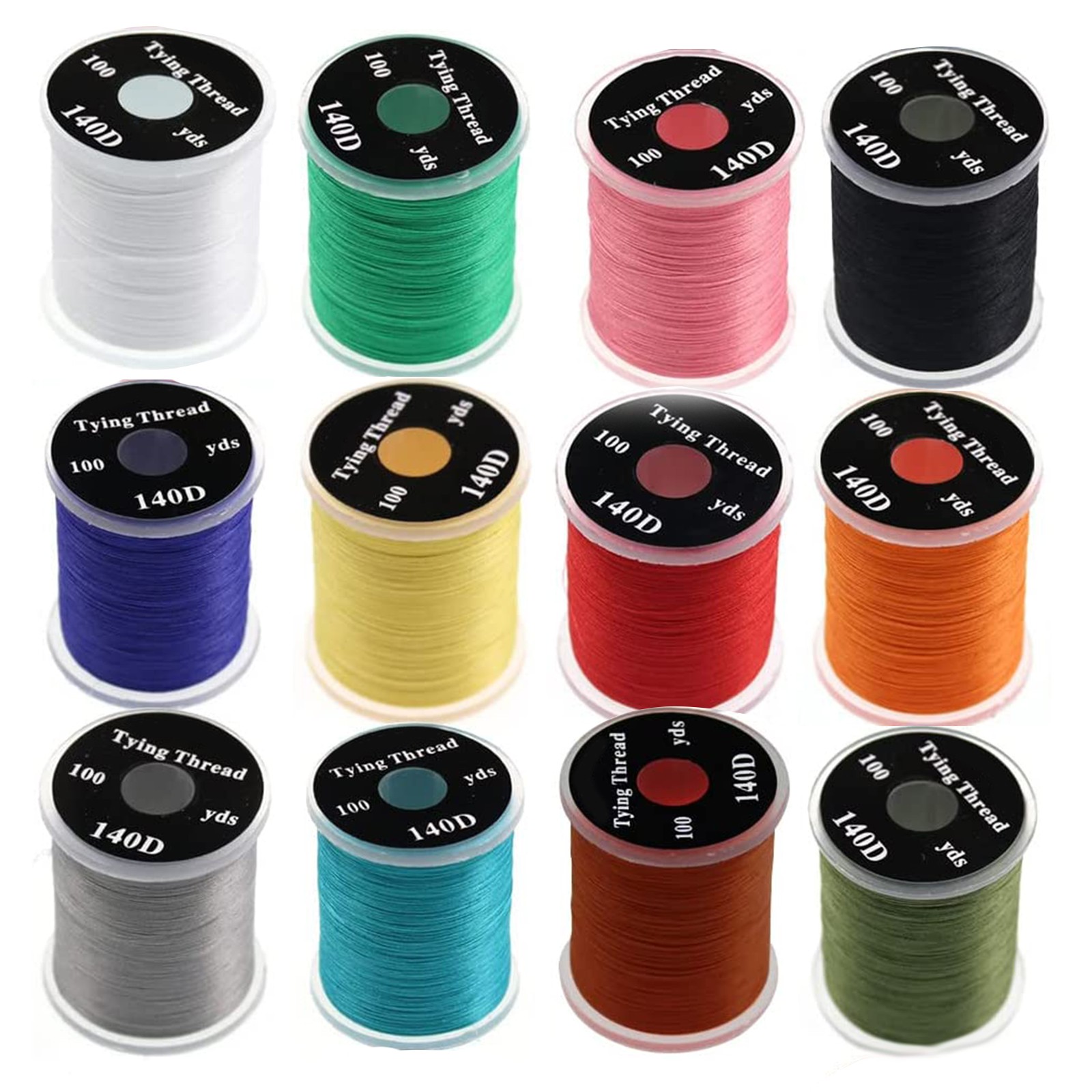 High Quality 140D Fly Tying Thread Kit Enhance your Fly Fishing Success