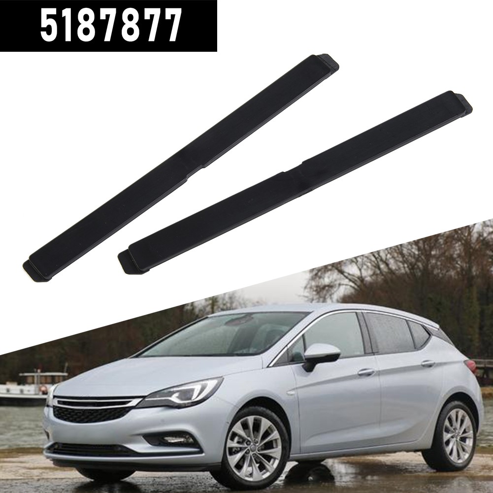 New -Plastic 2pcs Cover Roof /carrier-for -Opel Astra H -51 87 877 51 87 878 - Picture 3 of 12