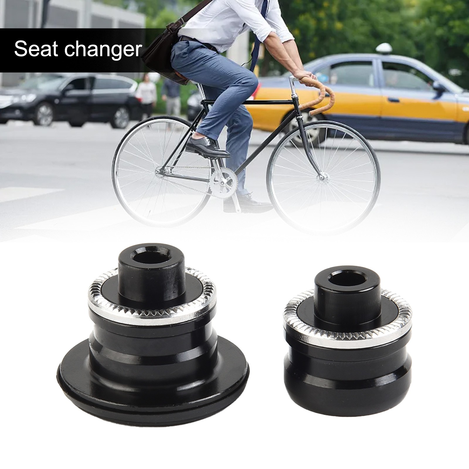 Bike Hub QR Quick Release Thru Axle Adapter Converter End Cap for Versatile Use - Picture 30 of 83