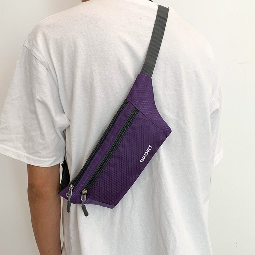 Waist Bag Fanny Pack Adjustable Straps Belt Hiking Lightweight Organizer - Picture 25 of 28