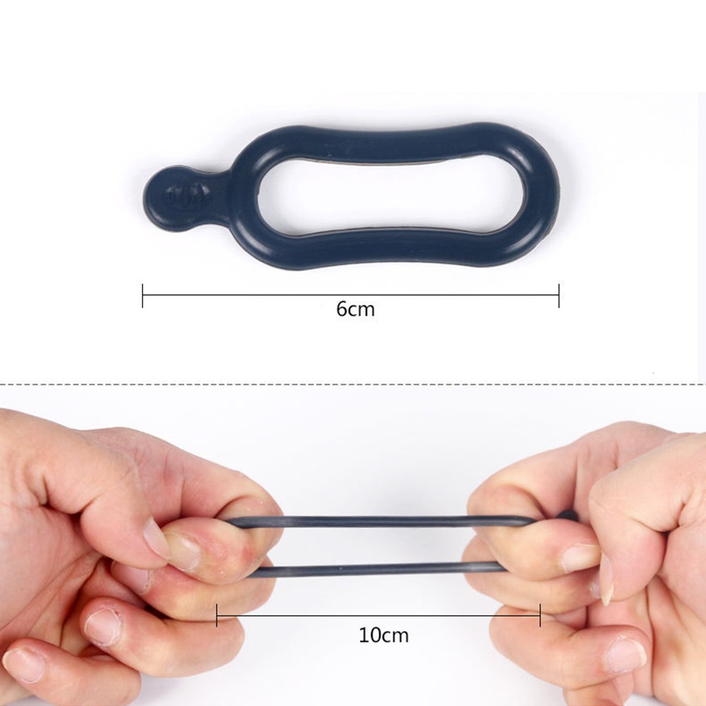 Clip Luce Bici Fascia Gel Luce LED Faro Bicicletta Elastico Manubrio - Foto 29 di 46