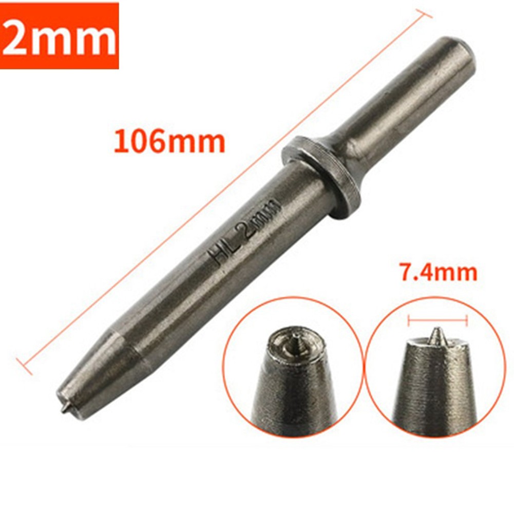 Pneumatic Rivet Head Semi-Hollow Solid Rivet Head Pneumatic Hammer NEW