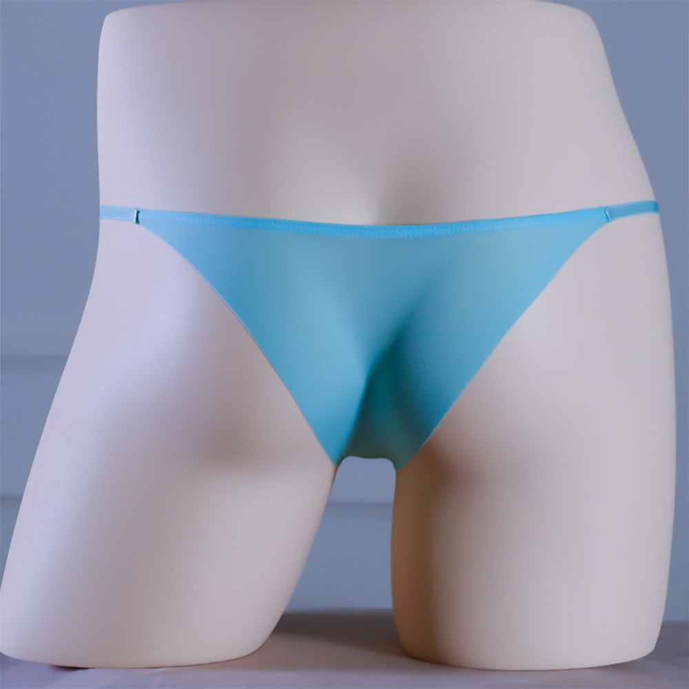 2023 Male Underpant Breathable Men\'s Panties See Thong Briefs Underwear - Picture 14 of 22