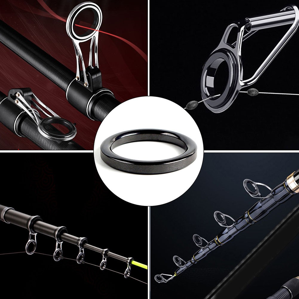 40tlg Angelruten Reparatur Set Ringrute Auge Ersatz Set Keramik Führungsringrute - Bild 33 von 37