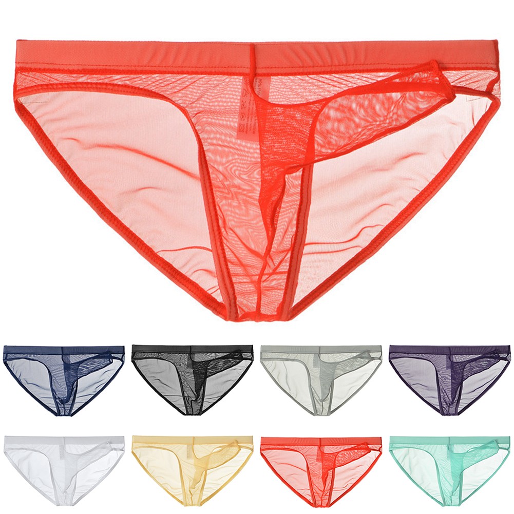 Slip De Nez Éléphant Latex Sans Couture Homme - Taille Basse, Confortable, Style Sensuel (Beige, Taille M) - 14