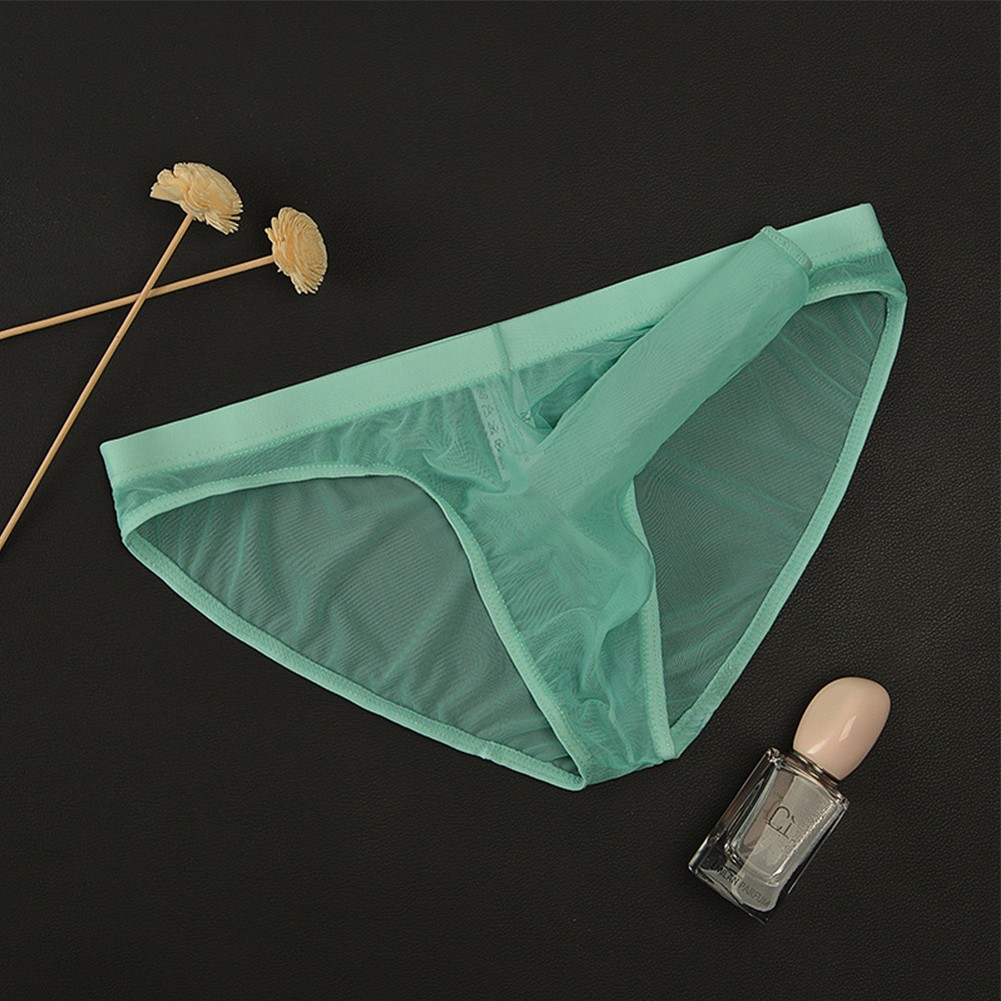 Slip De Nez Éléphant Latex Sans Couture Homme - Taille Basse, Confortable, Style Sensuel (Beige, Taille M) - 6