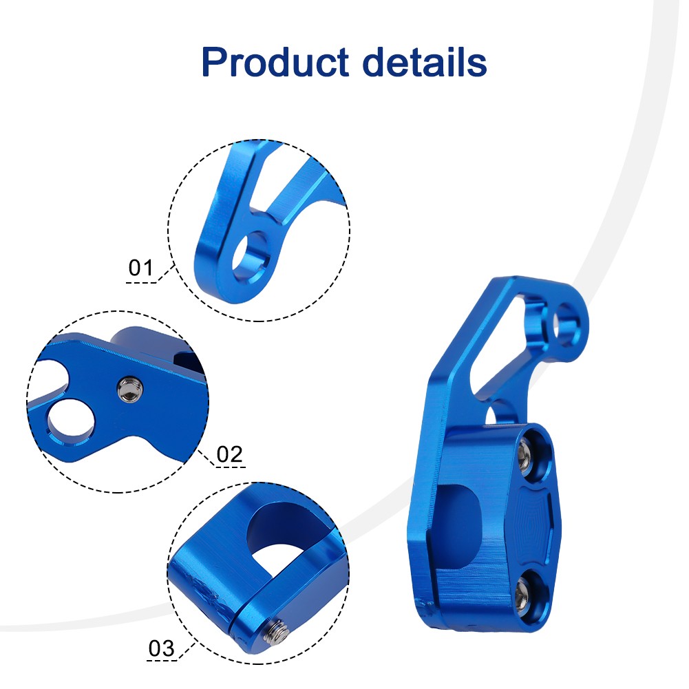 Protection de pince de ligne de frein en alliage d'aluminium amélioré pour mot - Afbeelding 51 van 83
