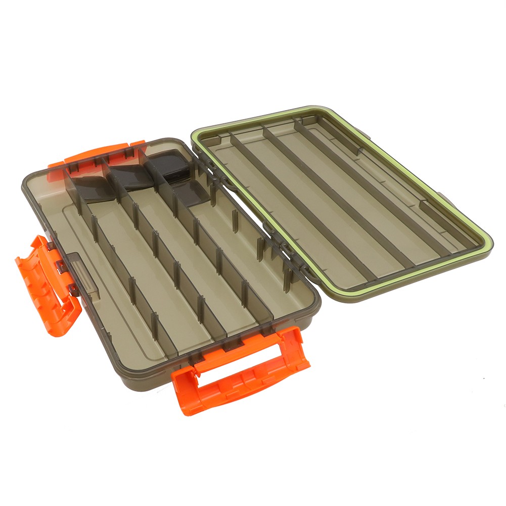Heavy Duty Fishing Tackle Box with Removable Inserts for Customization