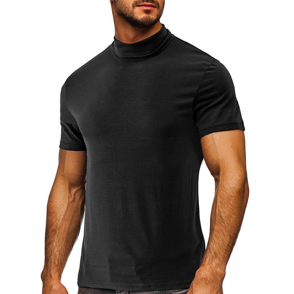 Brand New Men\'s Man\'s Shirts Sleeve Slim Solid Sports Fall Spring Fit Summer - Picture 17 of 22