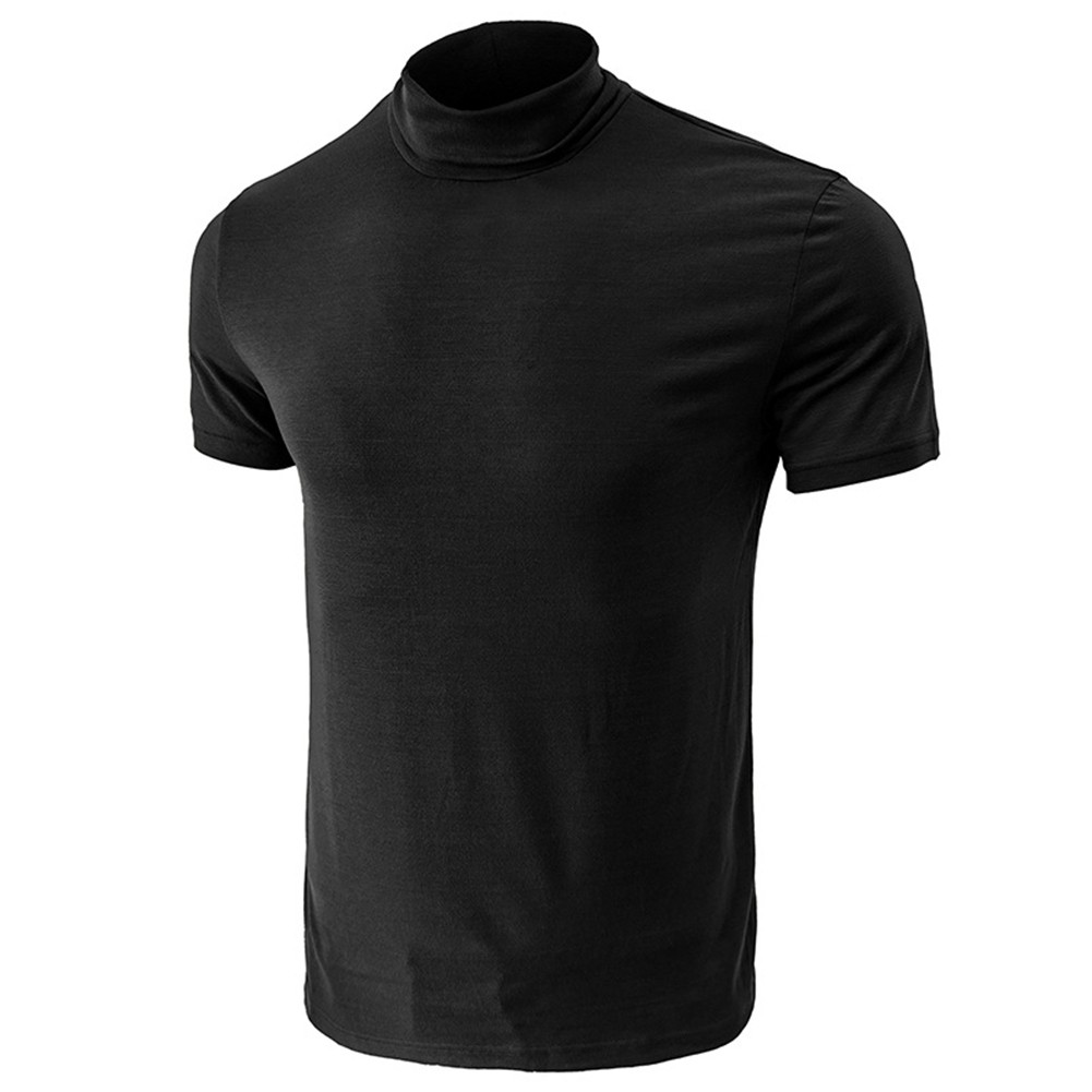 Brand New Men\'s Man\'s Shirts Sleeve Slim Solid Sports Fall Spring Fit Summer - Picture 19 of 22