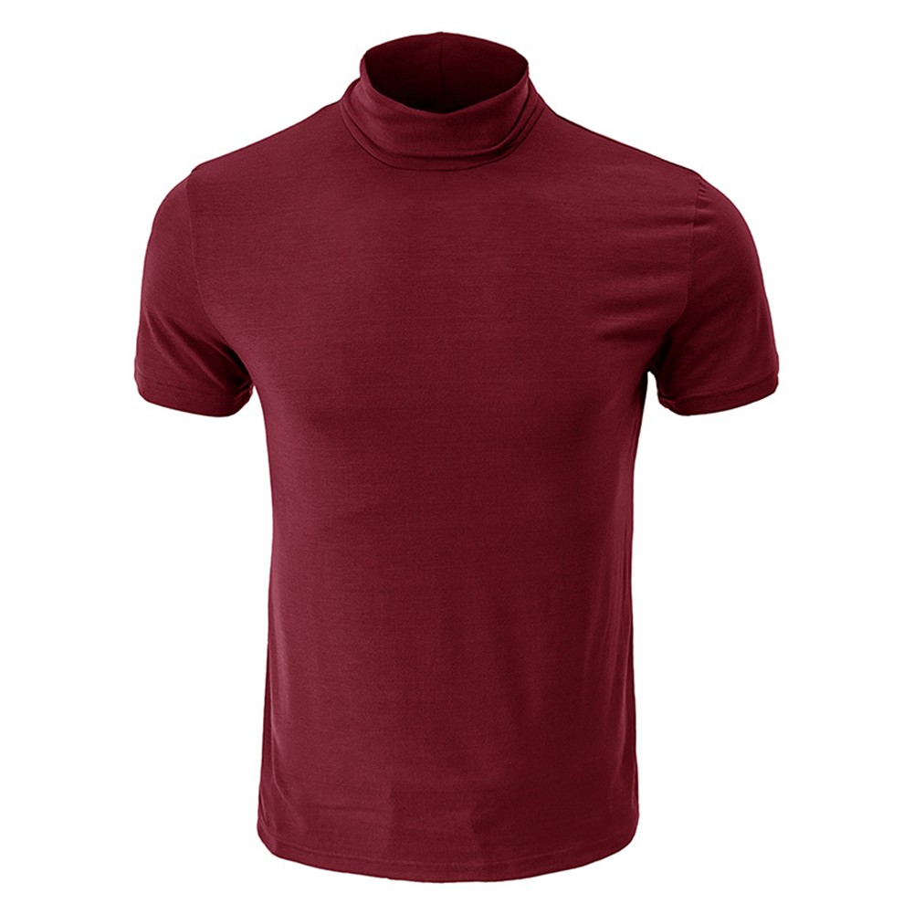 Brand New Men\'s Man\'s Shirts Sleeve Slim Solid Sports Fall Spring Fit Summer - Picture 16 of 22