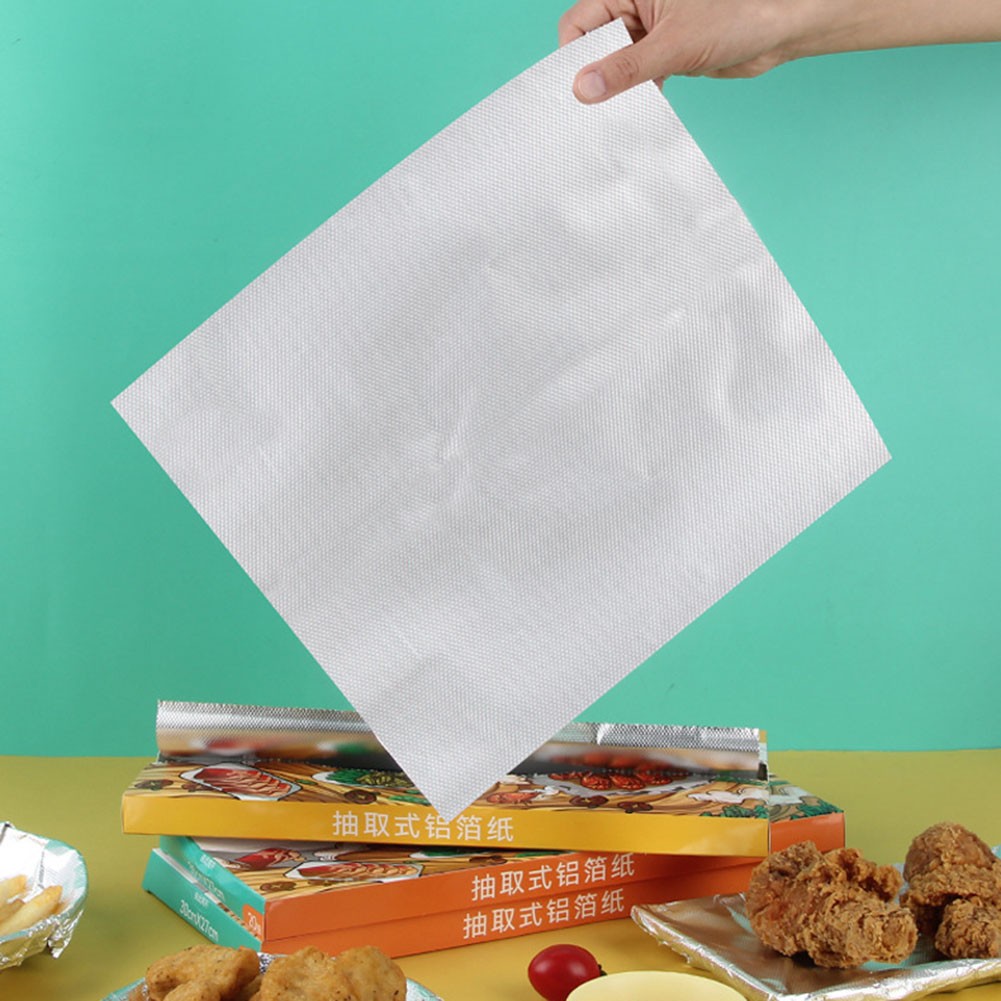 Premium Catering Tin Foil Paper 27x30cm Suitable for Ovens Freezers and BBQ - Picture 23 of 26