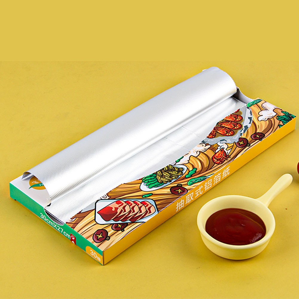 Premium Catering Tin Foil Paper 27x30cm Suitable for Ovens Freezers and BBQ - Picture 18 of 26