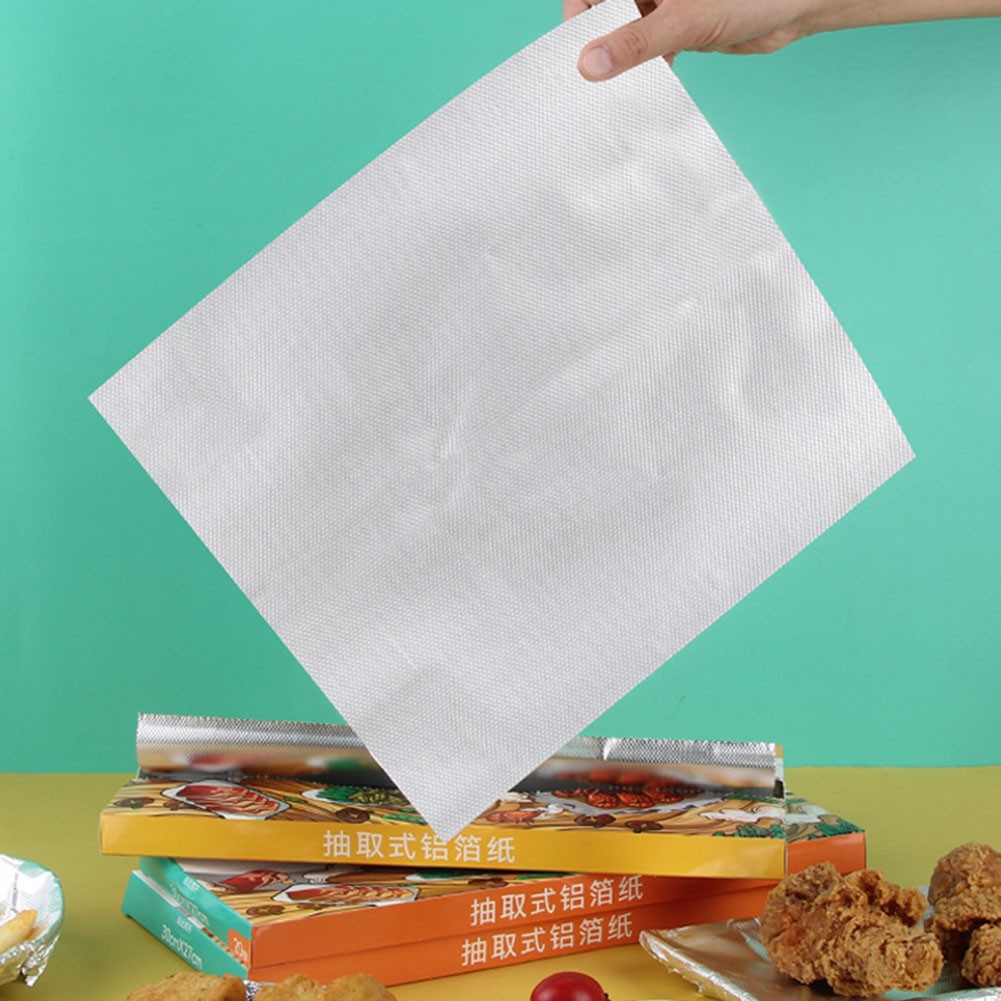 Premium Catering Tin Foil Paper 27x30cm Suitable for Ovens Freezers and BBQ - Picture 19 of 26