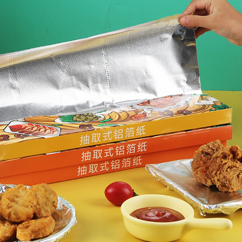 Premium Catering Tin Foil Paper 27x30cm Suitable for Ovens Freezers and BBQ - Picture 21 of 26