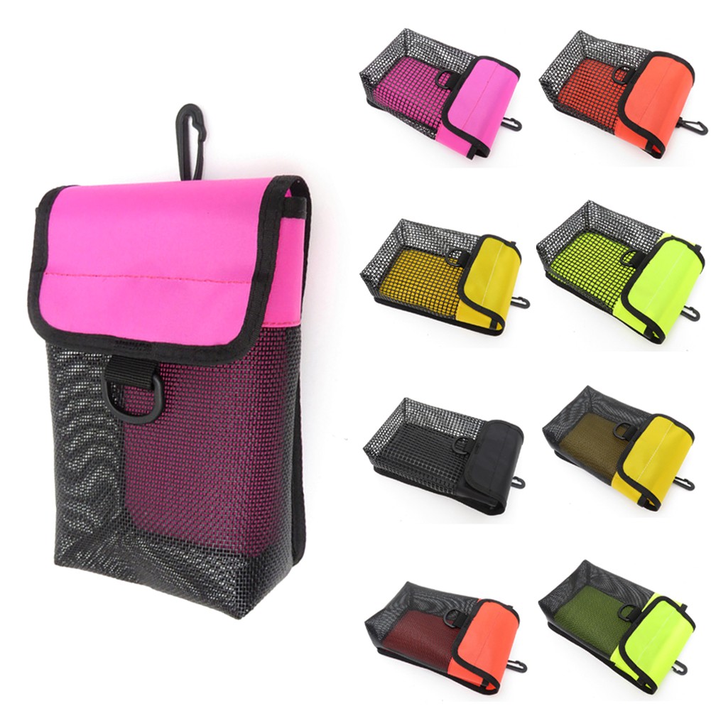 Tauchrolle Schnapp- und Sicherheitsmarker Bojenhalter Trage Netztasche PVC Netz - Bild 12 von 28