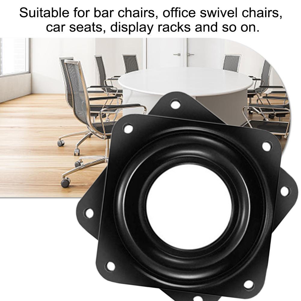 Platine tournante pivotante rotative fiable à 360 degrés pour meubles