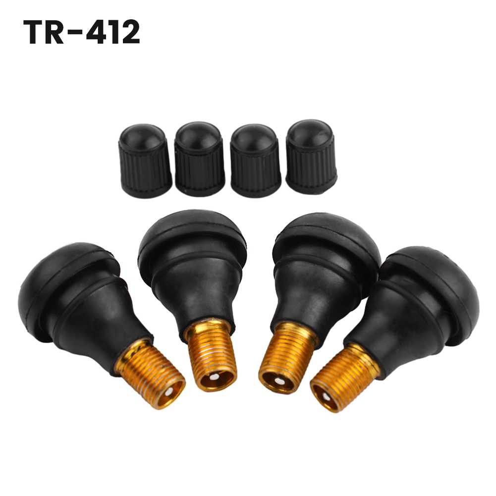 Enhanced TR412 Rubber Valve Tubeless Nozzle for Optimal Tire Maintenance - Picture 9 of 12