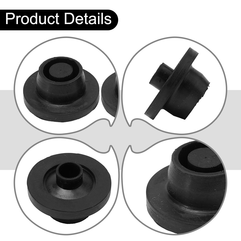 Useful Arm Bushing Buffer Pair Radiator Replacement Rubber 16523-0H040 - Picture 4 of 12