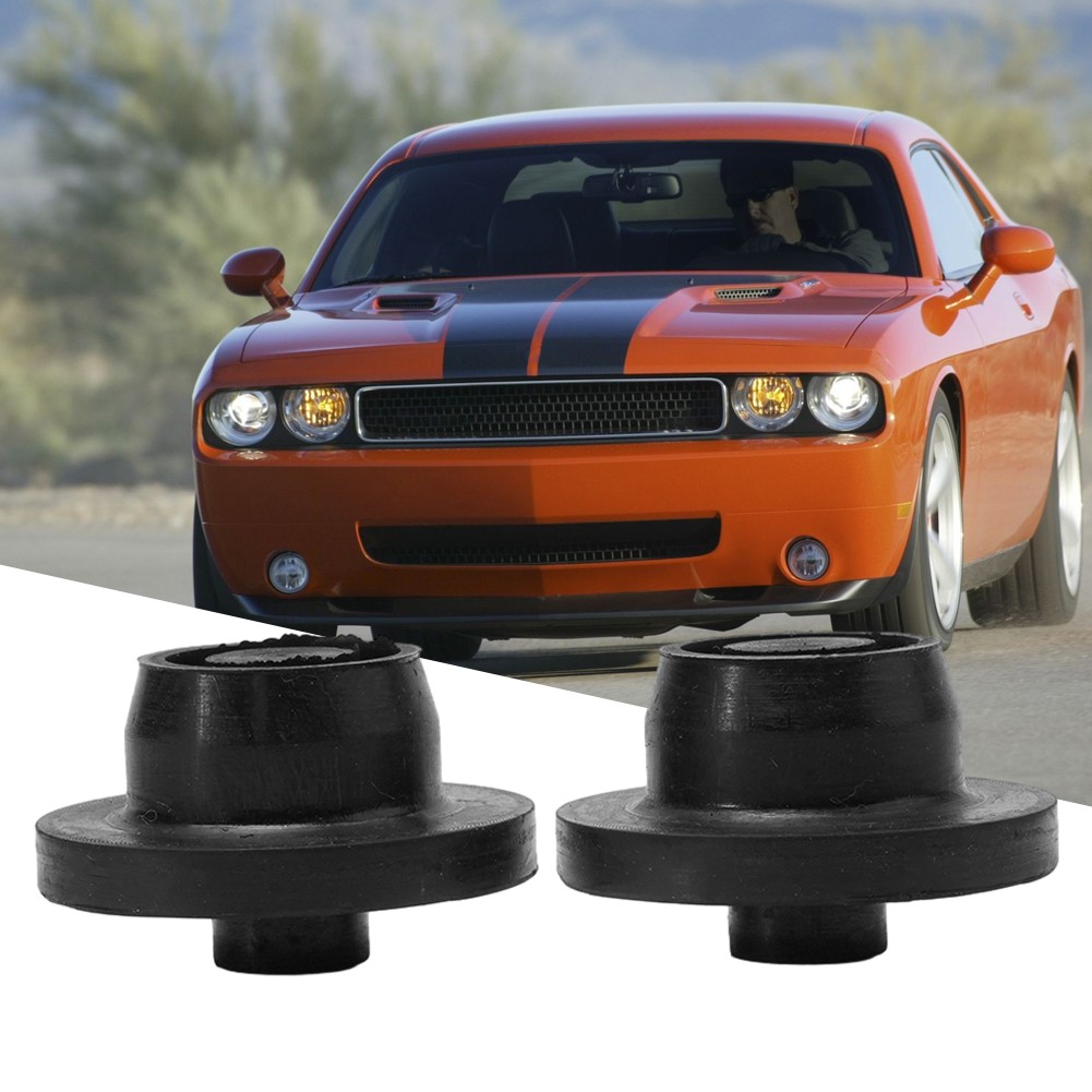 Useful Arm Bushing Buffer Pair Radiator Replacement Rubber 16523-0H040 - Picture 1 of 12