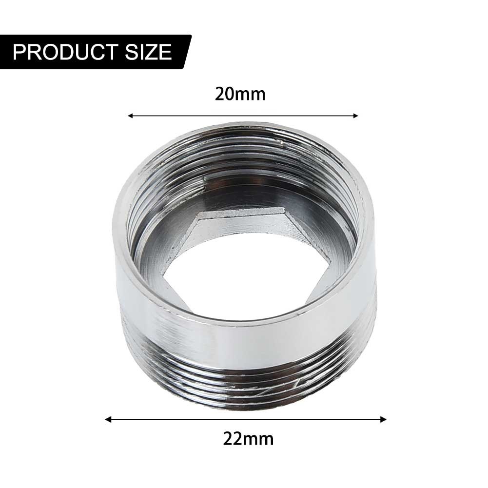 Faucet Metal Adaptor Inside Thread Water Saving Kitchen Tap Aerator Connector - Picture 48 of 94