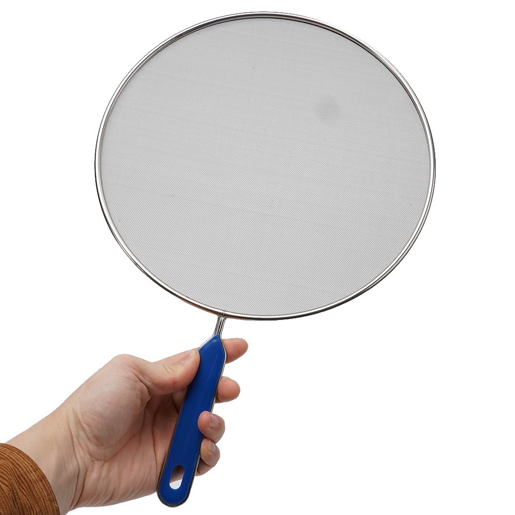 Küchenhelfer Schutz Ölnetz Anti Spritz Deckel 21cm 25cm 29cm 33cm Kochabdeckung - Bild 47 von 59