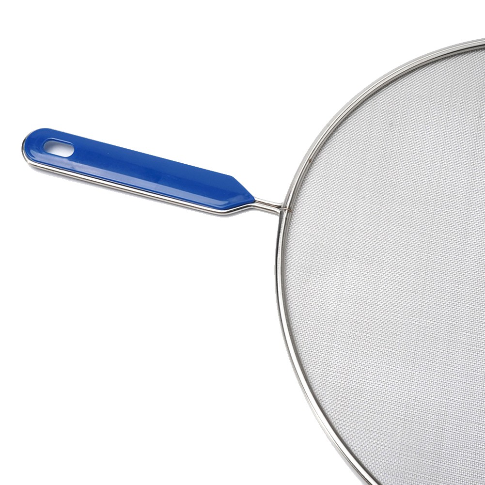 Küchenhelfer Schutz Ölnetz Anti Spritz Deckel 21cm 25cm 29cm 33cm Kochabdeckung - Bild 54 von 59
